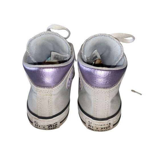 Converse Chuck Taylor All Star Madison Mid Top Womens Shoes Wolf Grey White - Picture 3 of 11